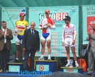 Il podio finale del Giro Bio